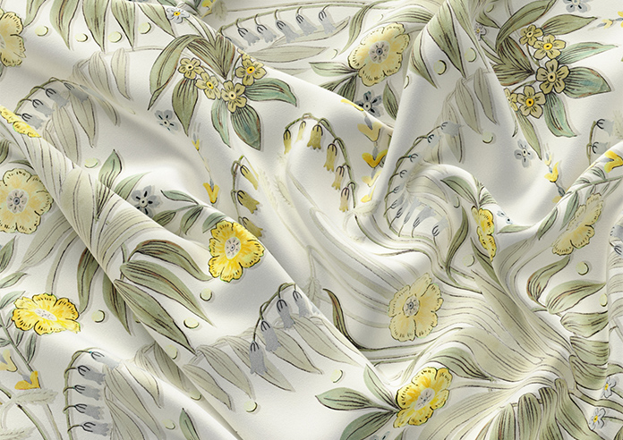 Cotswold Faux Silk, Marigold - Made to Measure Curtain - Image 4